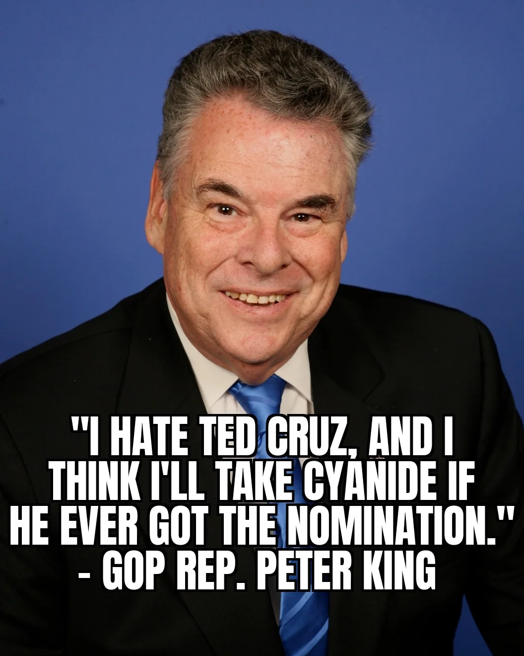 Peter King doesn't like him
