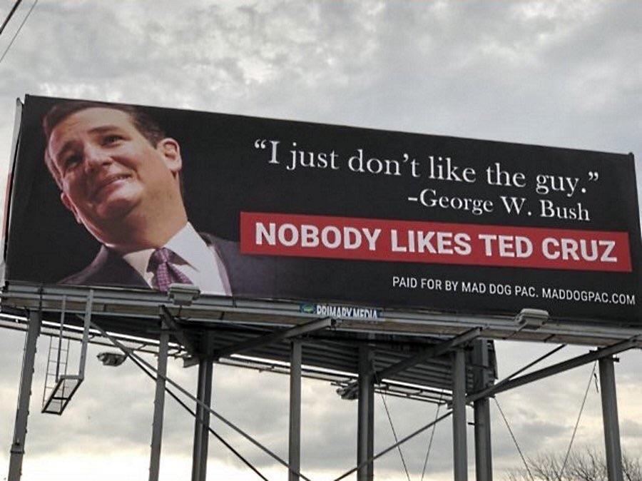 Nobody likes him