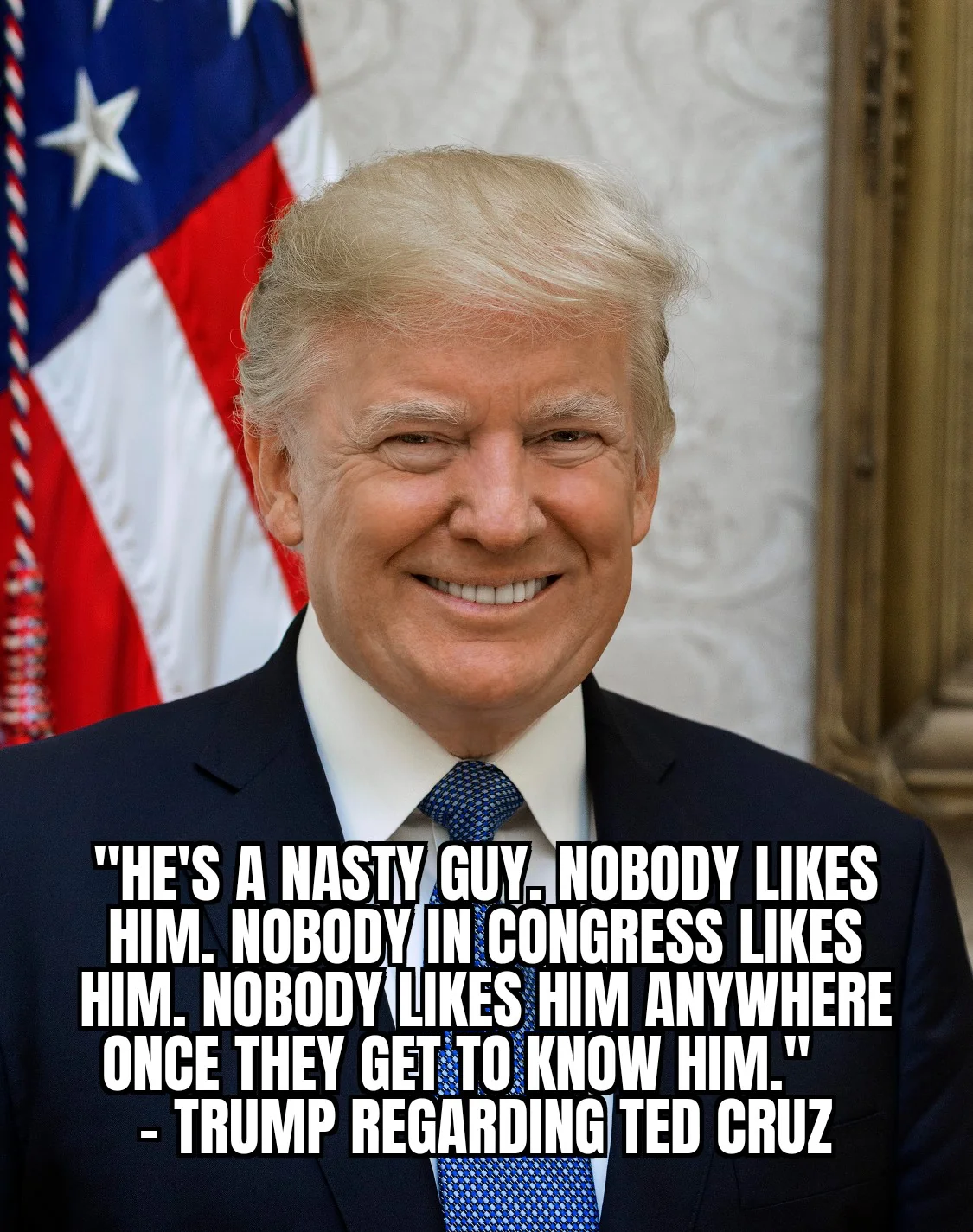 Trump doesn't like him